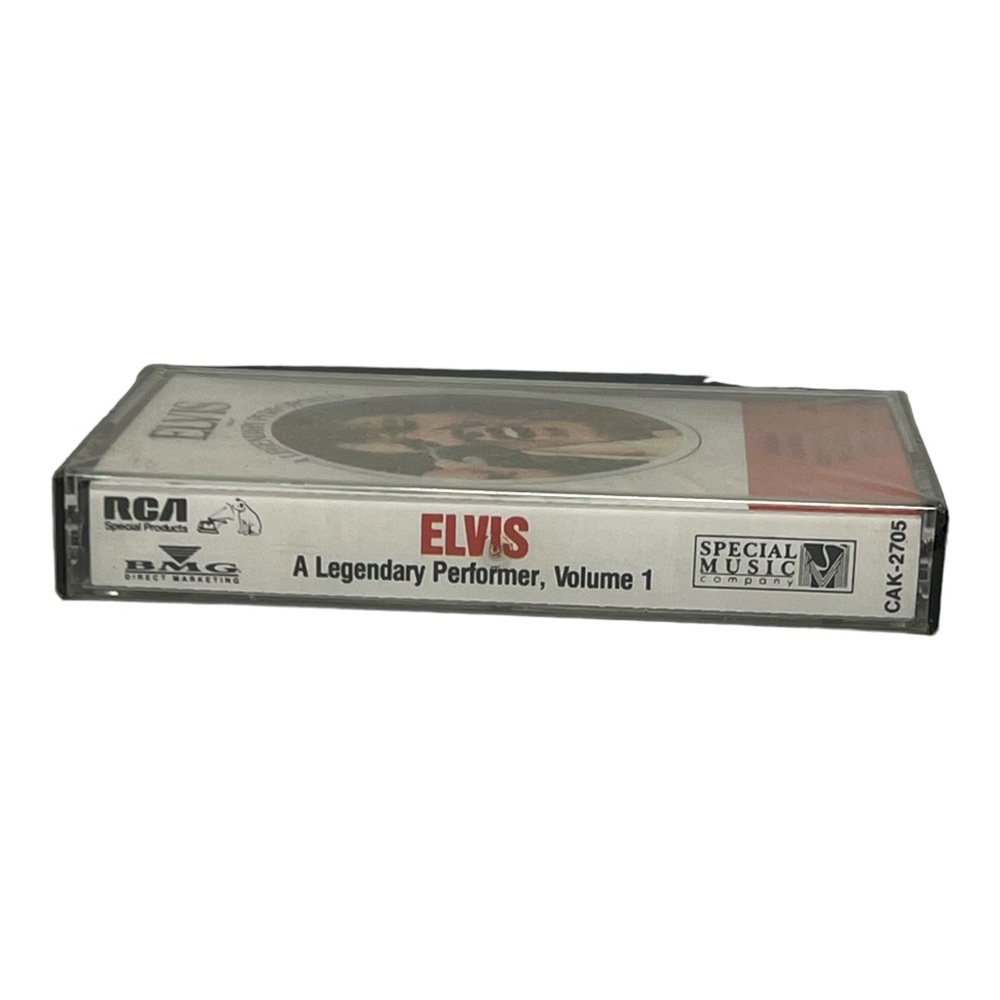 BRAND NEW SEALED Elvis Presley Cassette‎ Tape A Legendary Performer Volume  1 - Picture 3 of 3